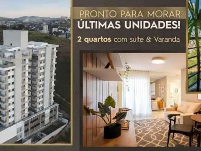 Apartamento com 2 quartos à venda na Rua José Romão Guedes, Granbery, Juiz de Fora, 52 m2 por R$ 269.000