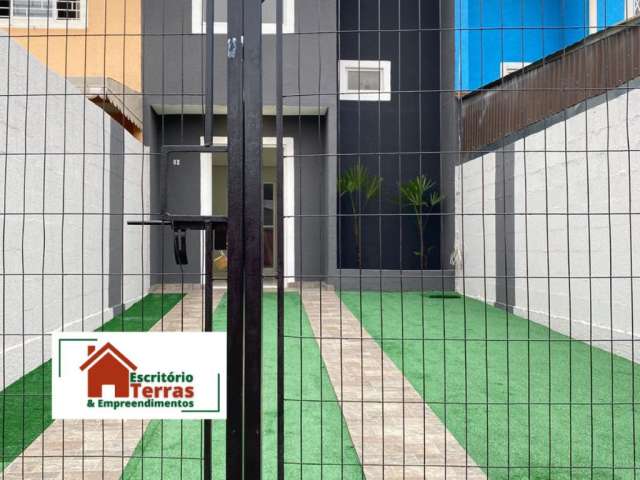 Sobrado novo Pronto pra morar, 2Qts. Residencial das Hortensias