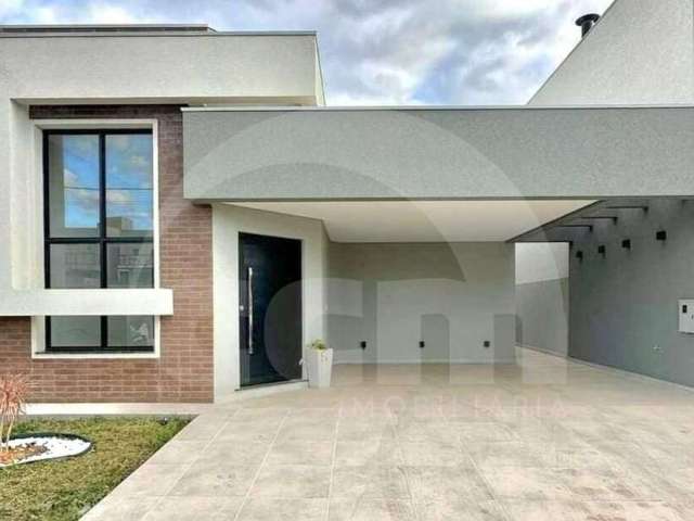 Casa em condomínio à venda, 3 quartos, 1 suíte, 2 vagas, Cará-cará - Ponta Grossa/PR