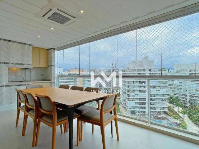 Apartamento com 3 suítes à venda, 127 m² por R$ 4.800.000 - Riviera Módulo 8 - Bertioga/SP