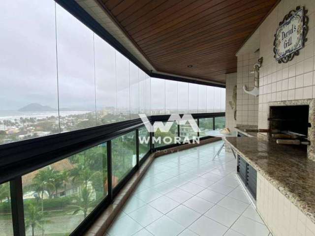 Apartamento com 3 dormitórios (2 suítes) para alugar, 112 m² por R$ 2.300/dia - Riviera Módulo 6 - Bertioga/SP