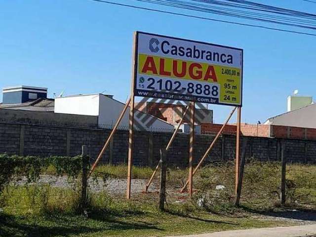 Terreno comercial locação zn em sorocaba