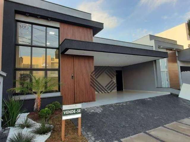 Casa térrea nova à venda com 3 suítes, spa e lazer completo – Condomínio Villa do Bosque, Sorocaba/SP