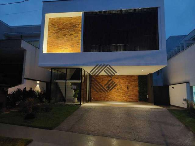 Sobrado com 250 m² à venda, 3 suítes, piscina, lazer completo - Condomínio Chácara Ondina - Sorocaba/SP