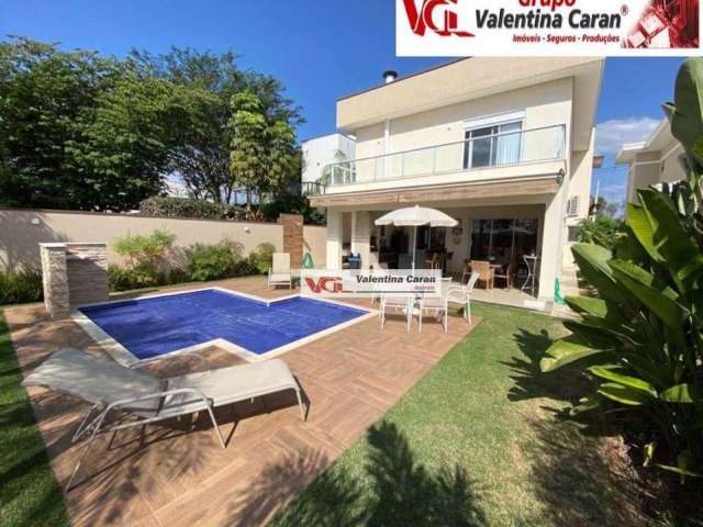 Casa com 3 dormitórios à venda, 276 m² por R$ 2.500.000,00 - Condomínio Alto de Itaici - Indaiatuba/SP