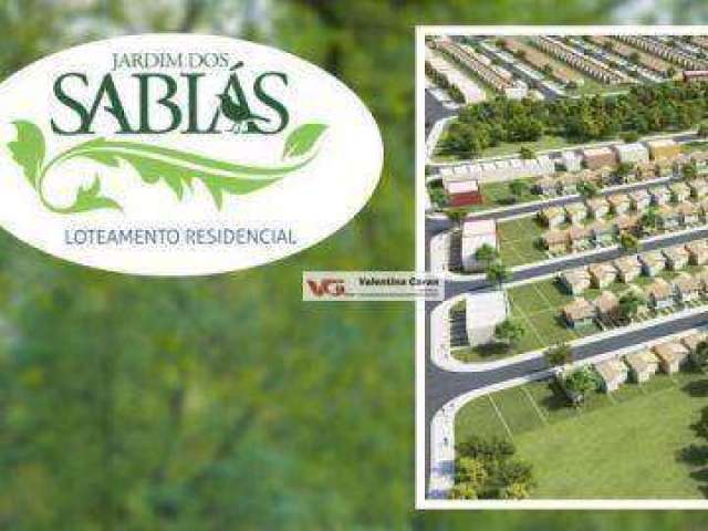 Terreno à venda, 150 m² por R$ 170.000,00 - Residencial Dos Sabiás - Indaiatuba/SP