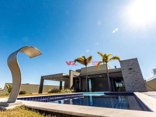 Casa com 3 dormitórios à venda, 261 m² por R$ 2.550.000,00 - Condomínio Terras de Itaici - Indaiatuba/SP