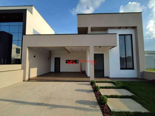 Linda Casa com 3 dormitórios à venda, 160 m² por R$ 1.330.000 - Jardim Residencial Viena - Indaiatuba/SP