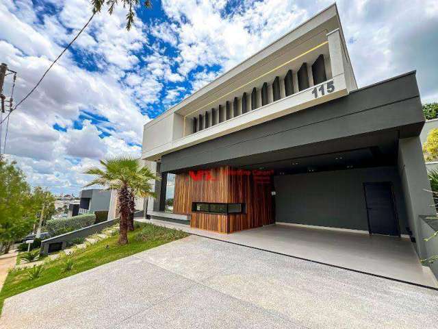 Linda Casa com 4 dormitórios à venda, 264 m² por R$ 2.840.000 - Condomínio Helvétia Park - Indaiatuba/SP