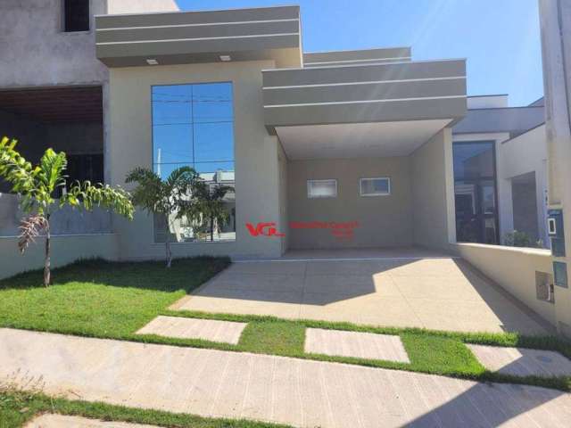 Linda Casa com 3 dormitórios à venda, 137 m² por R$ 1.080.000 - Loteamento Park Gran Reserve - Indaiatuba/SP