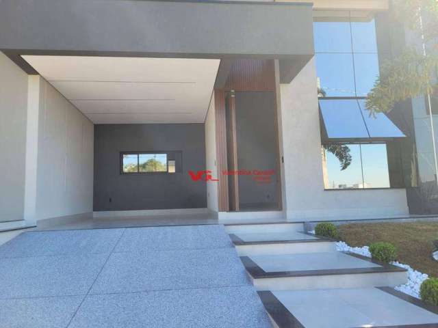 Linda Casa com 3 dormitórios à venda, 140 m² por R$ 1.280.000 - Loteamento Park Gran Reserve - Indaiatuba/SP