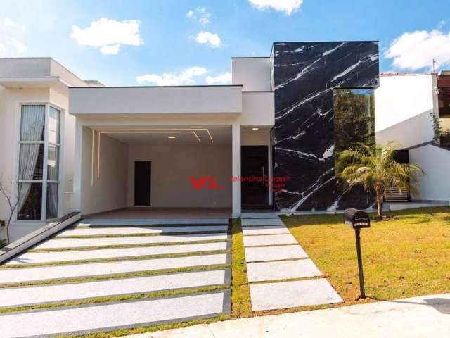 Casa Linda com 3 suítes à venda, 196 m² por R$ 1.650.000 - Jardim Reserva Bom Vive - Indaiatuba/SP