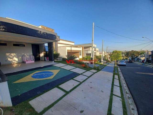 Linda Casa com 3 dormitórios à venda, 136 m² por R$ 1.190.000 - Jardim Bréscia - Indaiatuba/SP