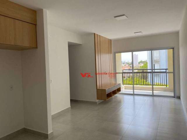 Apartamento com 3 dormitórios para alugar, 77 m² por R$ 3.708,79/mês - Edifício Primo Uno - Indaiatuba/SP