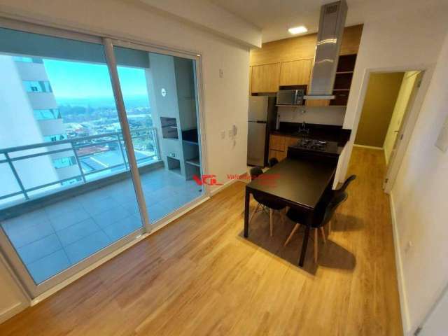 Apartamento com 1 dormitório para alugar, 55 m² por R$ 4.275,00/mês - Condomínio Sky Towers Home - Indaiatuba/SP