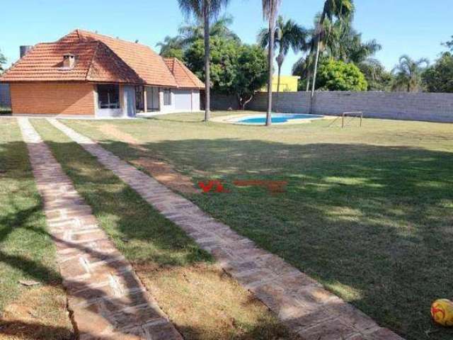 Chácara com 2 dormitórios à venda, 1149 m² por R$ 880.000,00 - Vale do Sol - Indaiatuba/SP