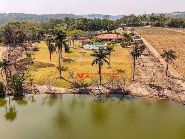 Sítio com 3 dormitórios para alugar, 32000 m² por R$ 9.260,00/mês - Chácaras Videiras de Itaici - Indaiatuba/SP