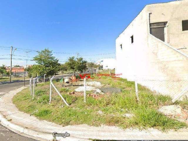 Terreno à venda, 242 m² por R$ 370.000,00 - Parque Campo Bonito - Indaiatuba/SP