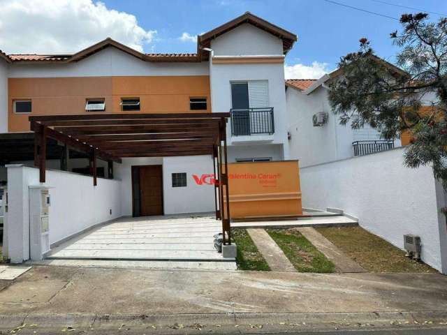 Sobrado com 3 dormitórios, 122 m² - venda por R$ 750.000,00 ou aluguel por R$ 5.288,00/mês - Condomínio Parque dos Guarantãs - Indaiatuba/SP