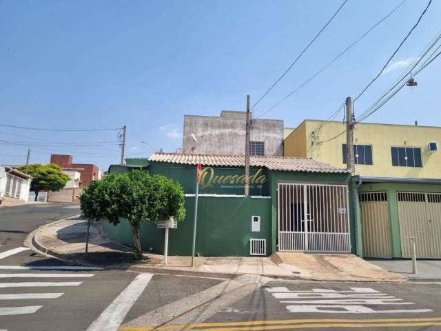 Casa térrea de esquina, á venda, 2 dormitórios, bairro Jardim Monte Verde, Indaiatuba.