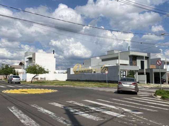 Terreno residencial, de esquina, 202 m², no Condomínio Park Real, Indaiatuba.