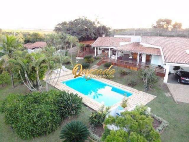 Chácara á venda, 3 suítes, piscina - Condomínio Lagos do Shanadu, Indaiatuba.