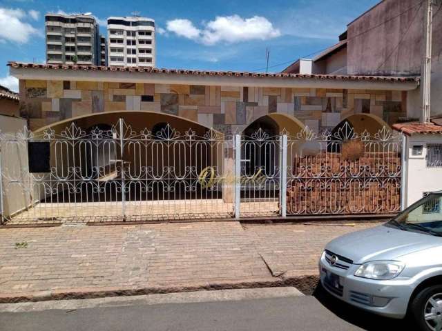 Casa térrea comercial, à venda, 3 dormitórios, Centro de Indaiatuba.