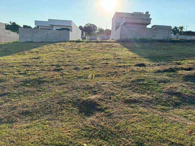 Terreno residencial à venda, plano, 360 m², no Condomínio Villa Sapezal, Indaiatuba.