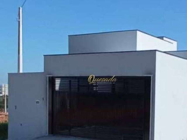 Casa térrea, nova, á venda, 3 dormitórios, 1 suíte, no Jardim Casablanca, Indaiatuba.