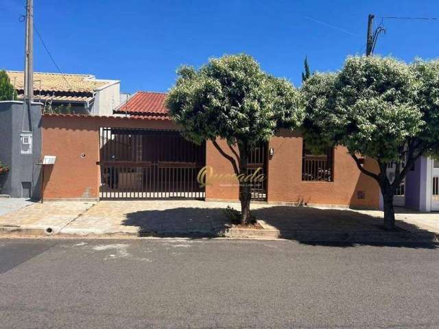 Casa térrea á venda, 3 dormitórios, área gourmet, quintal, bairro Jardim Regina, Indaiatuba.