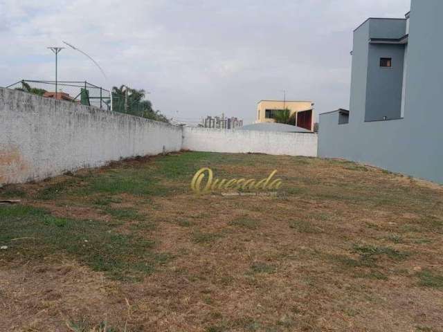 Terreno residencial, 409,78 m², à venda, no condomínio Dona Lucilla, Indaiatuba.