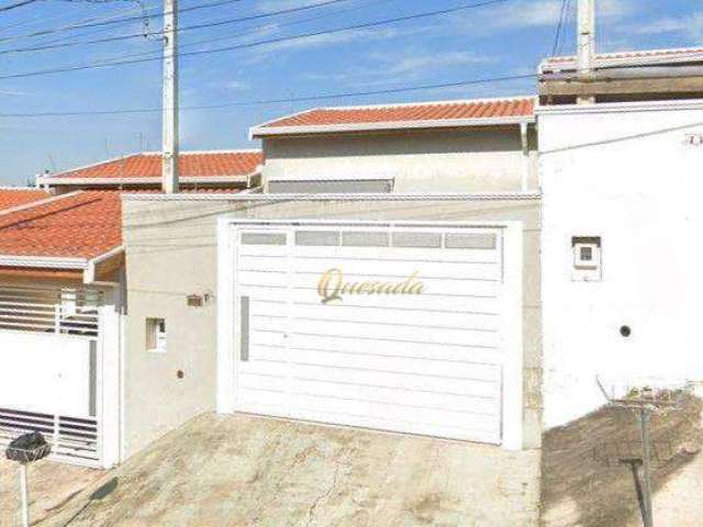 Casa térrea nova, à venda, 3 quartos, 1 suíte, quintal, Jardim Regente, Indaiatuba.