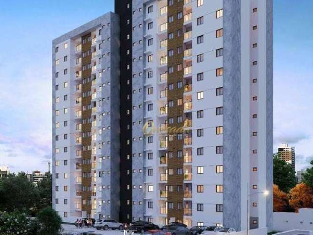 Apartamento de 60,79 m² à venda, 2 quartos, 1 suíte, Condomínio Manai Residence, Indaiatuba.