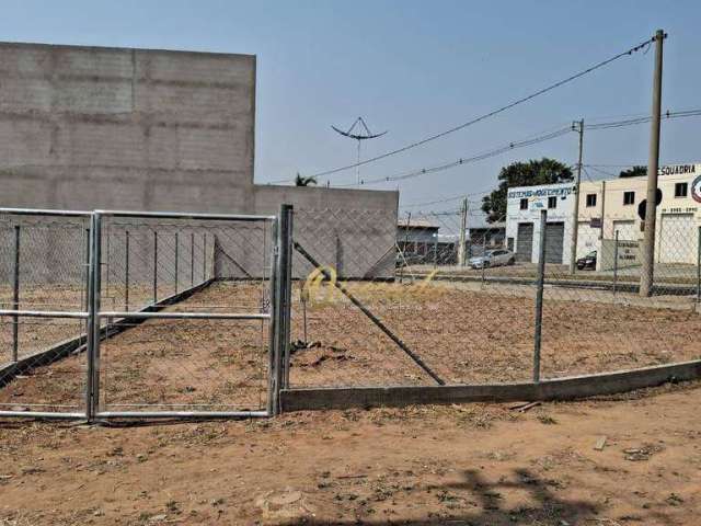 Terreno comercial, à venda de 189 m², plano, de esquina no jardim Campo Bonito, Indaiatuba.