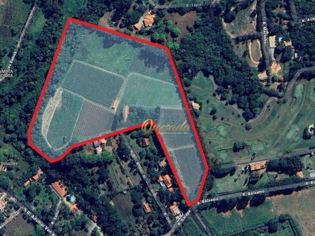 Terreno misto, à venda, 58.000 m², no Recanto Campestre Internacional de Viracopos, Indaiatuba.