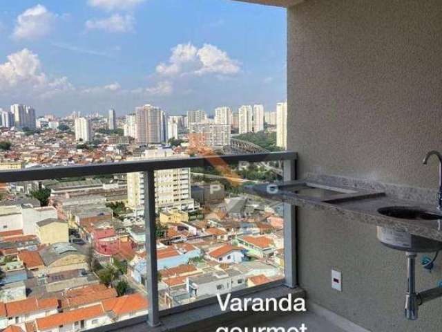 APTO VARANDA GRILL - METRÔ VILA PRUDENTE - 2 dormitórios, sendo 1 suíte, sala 2 ambientes, Wc, cozinha e lavanderia, 1 vaga