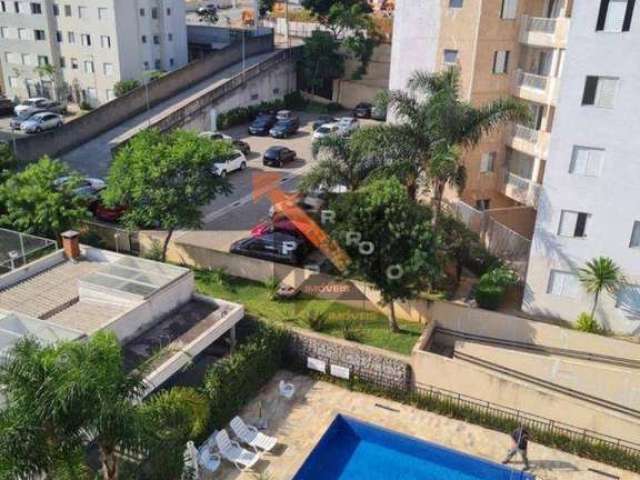 Lindo Apartamento à Venda 50M² - 2 quartos, sala para dois ambientes com varanda, 1 banheiro, 1 vaga - LAZER COMPLETO