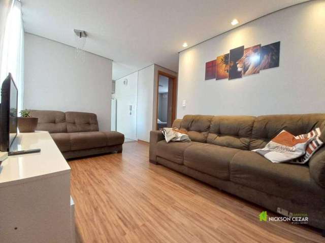 Apartamento com 2 dormitórios à venda, 47 m² por R$ 180.000,00 - Conjunto Habitacional Narciso Gomes - Araras/SP