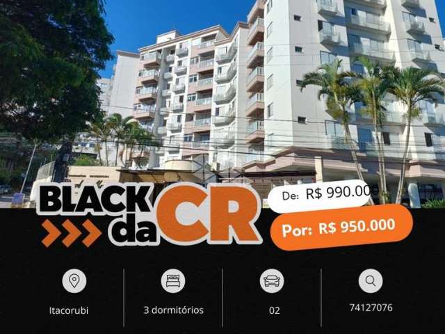 Apartamento com três dormitórios no Itacorubi