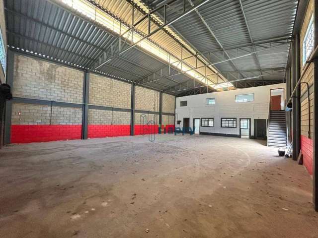 Barracão para alugar, 328 m² por R$ 8.500,00/mês - Jardim America - Paulínia/SP