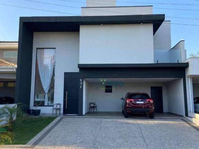 Casa com 3 dormitórios à venda, 186 m² por R$ 1.490.000,00 - Condomínio Terras do Fontanário - Paulínia/SP