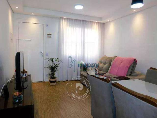 Apartamento com 2 dormitórios à venda, 49 m² por R$ 255.000,00 - Parque Bom Retiro - Paulínia/SP