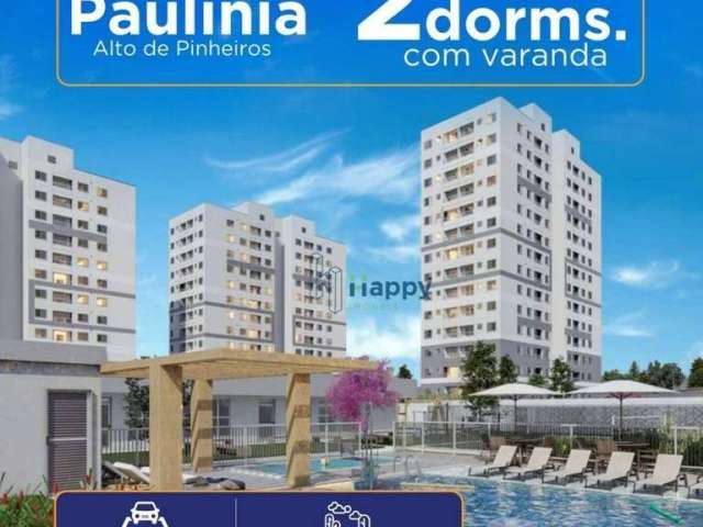 Apartamento com 2 dormitórios à venda, 44 m² por R$ 239.000,00 - Alto de Pinheiros - Paulínia/SP