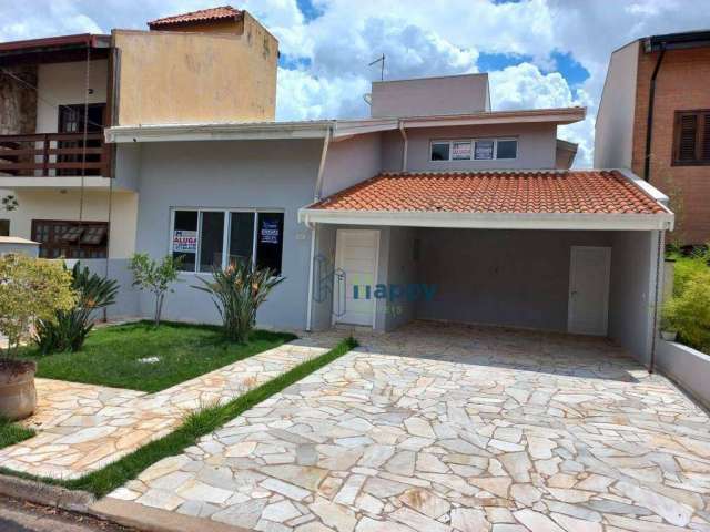 Casa com 4 dormitórios para alugar, 236 m² por R$ 6.150,95/mês - Condomínio Residencial Okinawa - Paulínia/SP