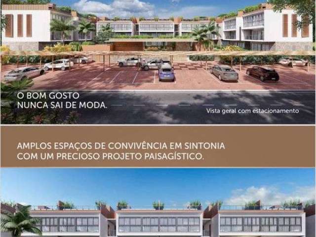 Village em Guarajuba com 2|4, 01G e 70M²