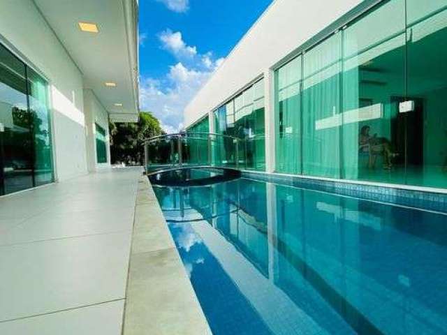 Casa Alto Luxo em Lauro de Freitas com 8|4, 06G e 1200M² | T erreno 3690M²