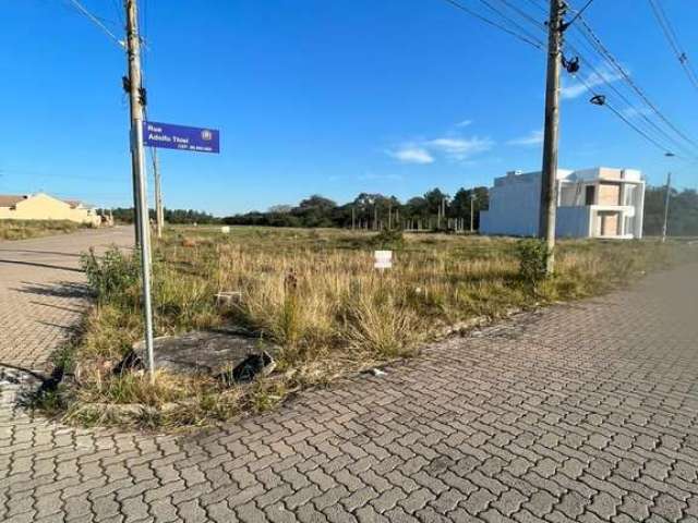 Terreno de esquina no loteamento Terra Vista em Vera Cruz