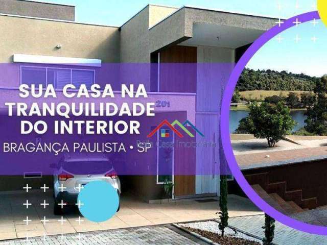 Casa com 3 dormitórios à venda, 420 m² por R$ 1.250.000,00 - Condomínio Terras de Santa Cruz - Bragança Paulista/SP