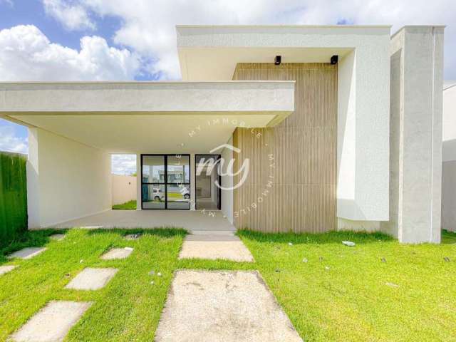 Camaçari| Terras Alphaville| Casa Alto Padrão 138m²| 3 Dormitórios| 4 Vagas| Averbada