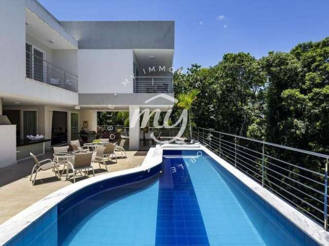 Alphaville| Casa Luxuosa| 1.200 m2| 5 Suítes| Studio| Espaço Gourmet| Piscina| 8 Vagas